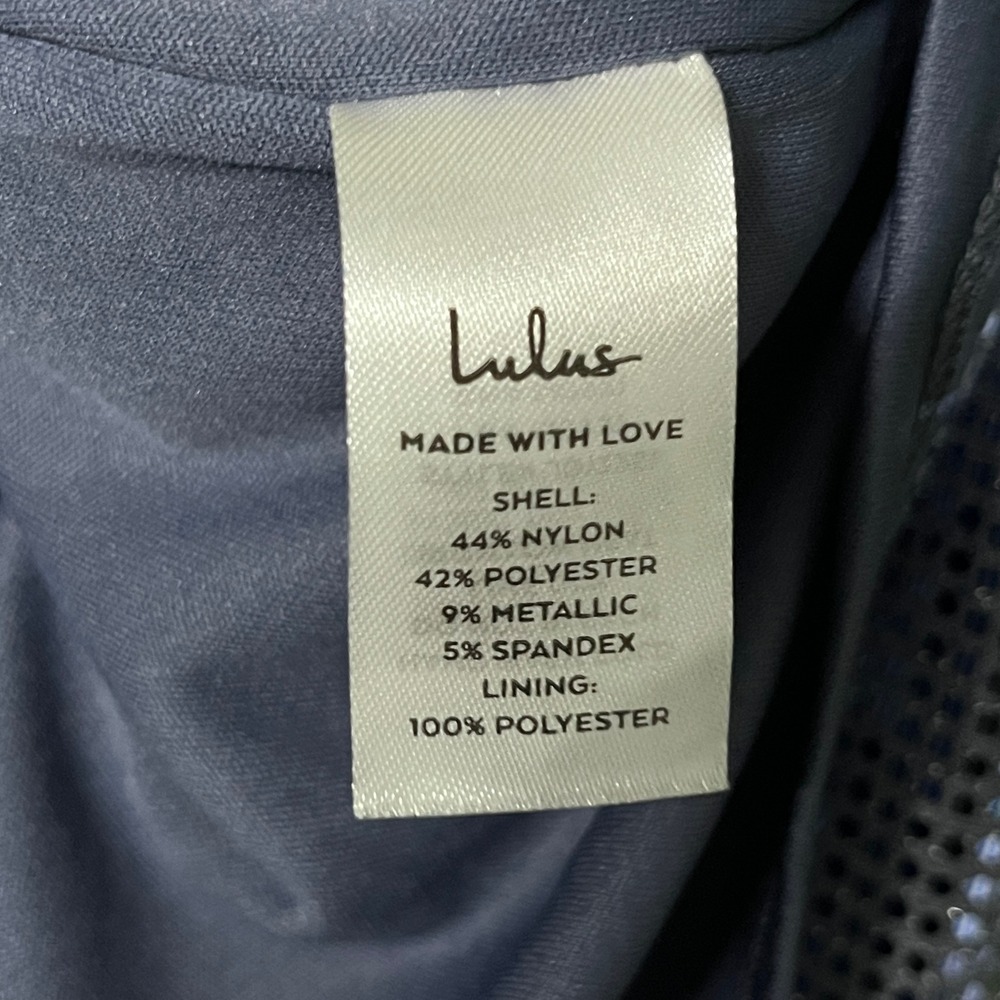 Lulus Dress Medium Purple Sequin One Shoulder Mini Asymmetrical Bodycon 3698 - Picture 5 of 9